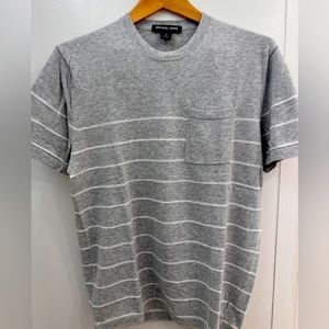 Michael Kors Stripped Knit T-Shirt